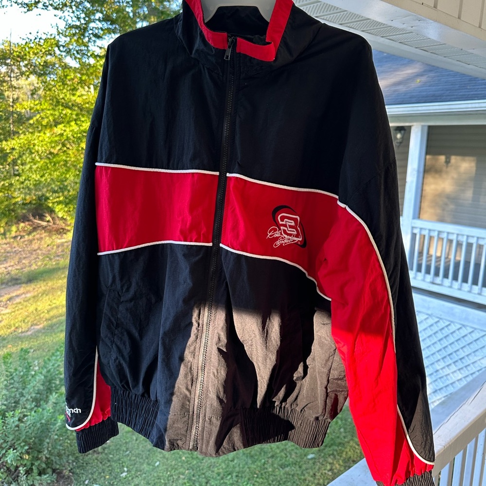 Size Large Vintage NASCAR Dale Earnhardt jacket - Picture 6 of 7